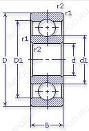 Подшипник 6006 Подшипник 6006