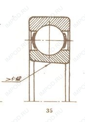 Подшипник 60-1210801 Л Подшипник 60-1210801 Л