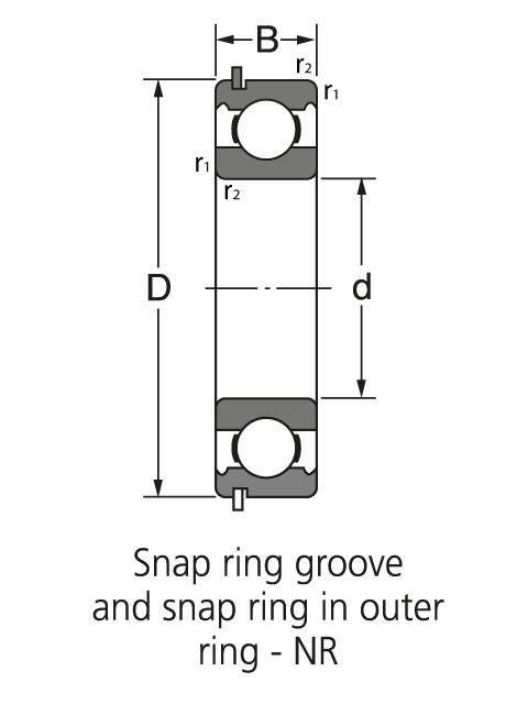 Подшипник 60/32 NR