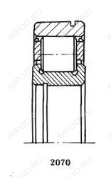 Подшипник 6-112741 ДТ1