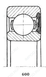 Подшипник 6-160702