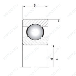 Подшипник 617/5