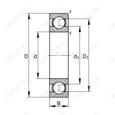 Подшипник 618/560-M Подшипник 618/560-M