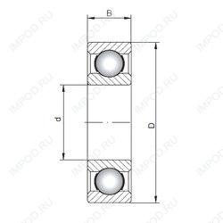 Подшипник 61996