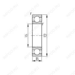 Подшипник 6209