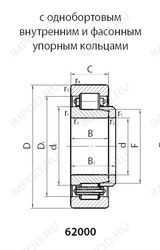 Подшипник 62236М1 Подшипник 62236М1