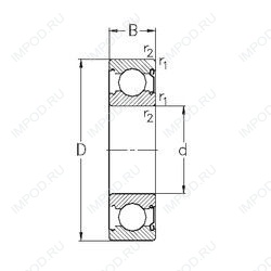 Подшипник 623-Z
