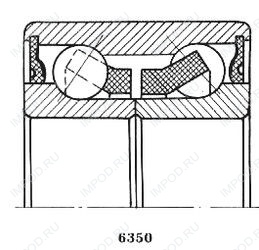 Подшипник 6-256908 Е5С17 Подшипник 6-256908 Е5С17