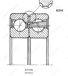 Подшипник 6-286896 Д