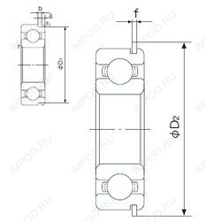 Подшипник 63/32NR Подшипник 63/32NR