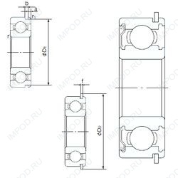 Подшипник 63/32ZENR Подшипник 63/32ZENR