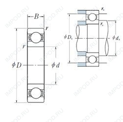 Подшипник 6356