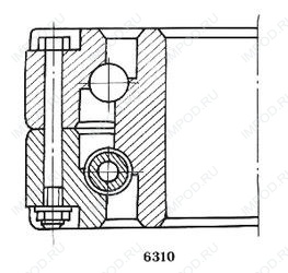 Подшипник 6-3687/1300 К Подшипник 6-3687/1300 К