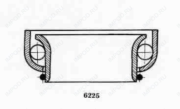 Подшипник 636905