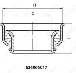 Подшипник 636906C17 Подшипник 636906C17