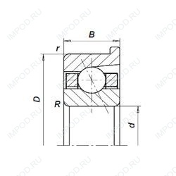 Подшипник 6467/630ЛУ Подшипник 6467/630ЛУ