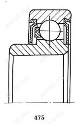 Подшипник 6-520907 Е1С23 Подшипник 6-520907 Е1С23