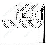 Подшипник 6-520907 Е4С23