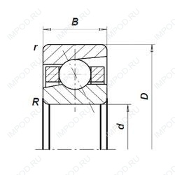 Подшипник 66156КЛ Подшипник 66156КЛ