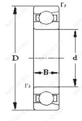 Подшипник 66432Л