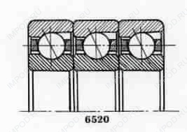 Подшипник 666432