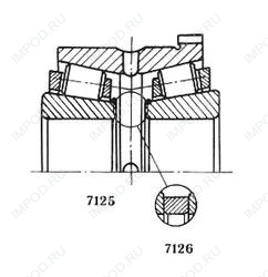 Подшипник 6-697824 Л