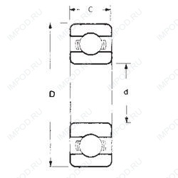Подшипник 6708