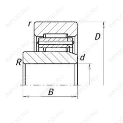 Подшипник 672152М