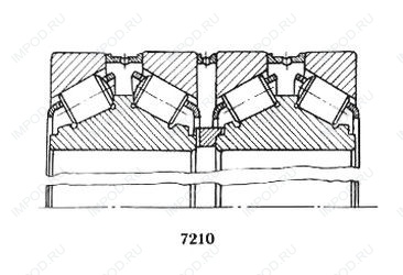 Подшипник 6-777752 Х1М