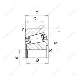 Подшипник 677/850М