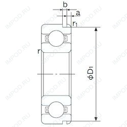 Подшипник 6819N
