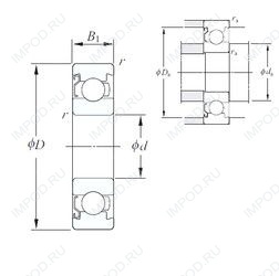 Подшипник 683Z