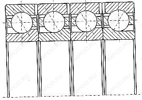 Подшипник 6-866706 Е1