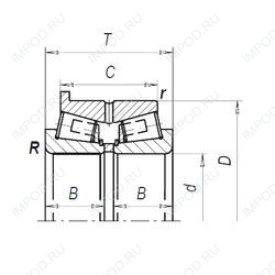Подшипник 697724Л