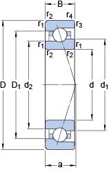 Подшипник 7005 CE/HCP4A
