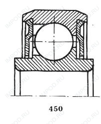 Подшипник 70-980079 ЮС21 Подшипник 70-980079 ЮС21
