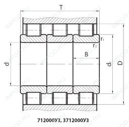 Подшипник 712509У3