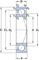 Подшипник 71904 ACE/P4A