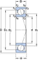 Подшипник 71911 ACE/HCP4A Подшипник 71911 ACE/HCP4A
