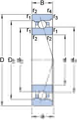 Подшипник 71911 CB/HCP4A Подшипник 71911 CB/HCP4A