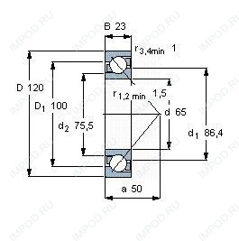 Подшипник 7213 A5TYNSULP4 Подшипник 7213 A5TYNSULP4