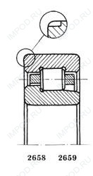Подшипник 7-42205 АЕШ1 Подшипник 7-42205 АЕШ1