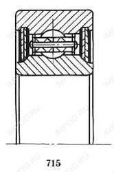 Подшипник 75-180606 Е1УС2 Подшипник 75-180606 Е1УС2