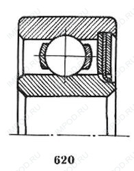 Подшипник 76-3160018 Е Подшипник 76-3160018 Е