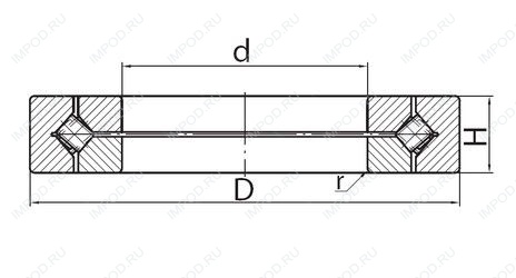 Подшипник 7669892 Подшипник 7669892