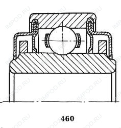 Подшипник 76-770068 КС15