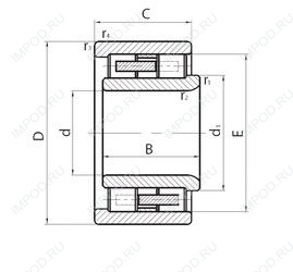 Подшипник 772734M1