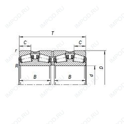 Подшипник 787756ХМ