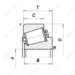 Подшипник 7966М Подшипник 7966М