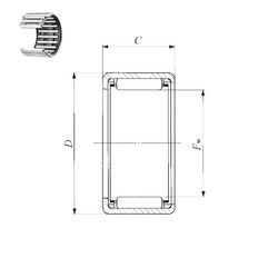 Подшипник 7E-HKS 28X35X33/8A Подшипник 7E-HKS 28X35X33/8A
